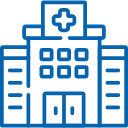 A hospital or medical facility.