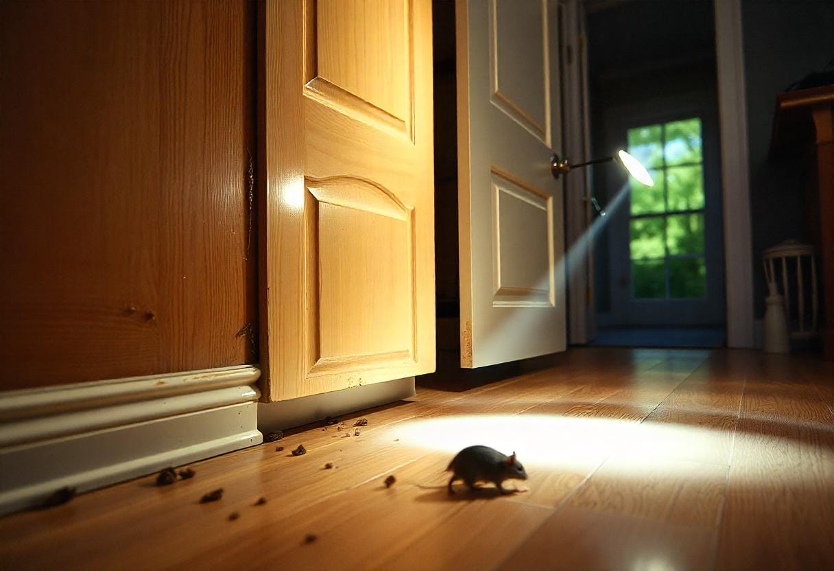 Rat in the living room