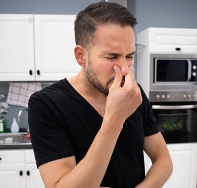 Foul smell in the kitchen