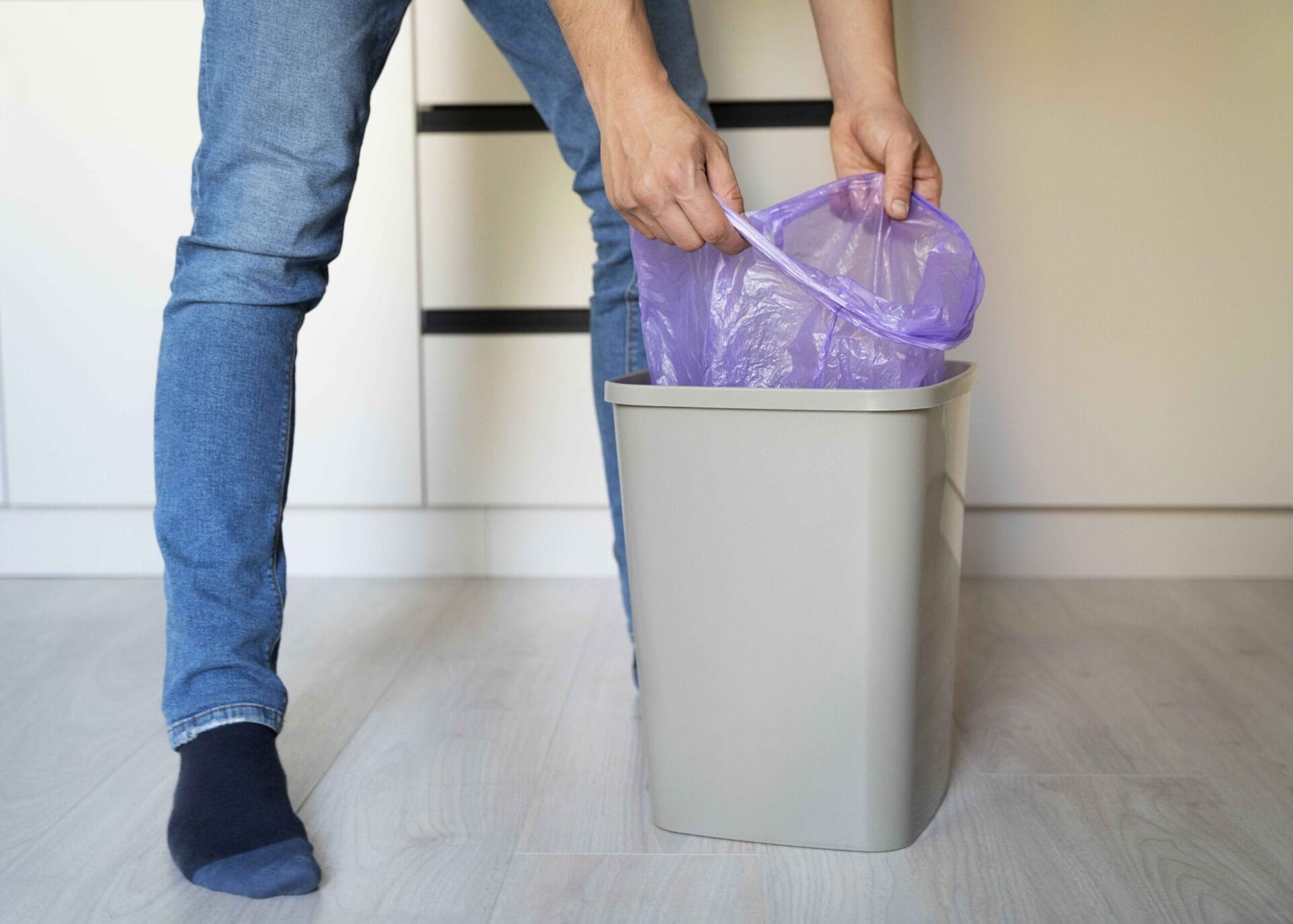 Taking out the garbage